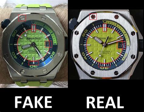 fake ap watch vs real ap|false audemars piguet.